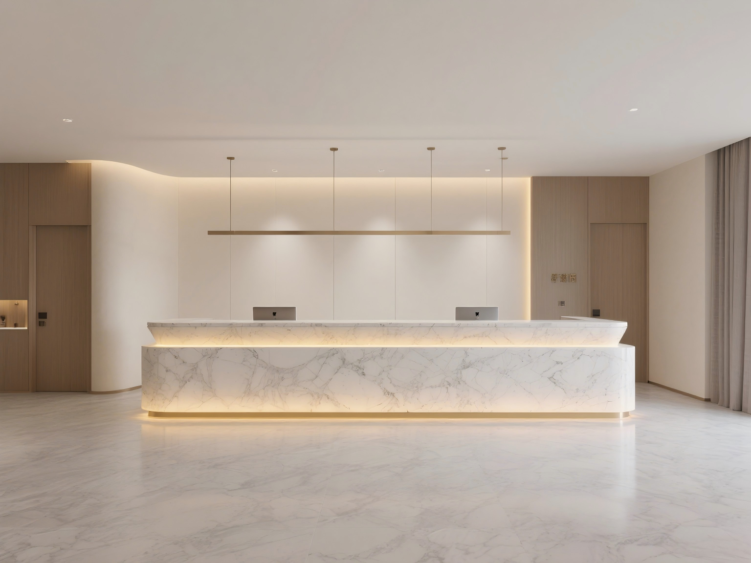 Laboratory with quartz surfaces | 石英石台面实验室环境